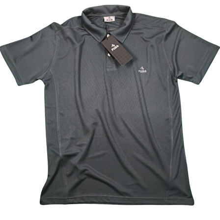 FUBA ERKEK MESH YAKALI ANTRASİT TİŞÖRT