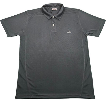 FUBA ERKEK MESH YAKALI ANTRASİT TİŞÖRT