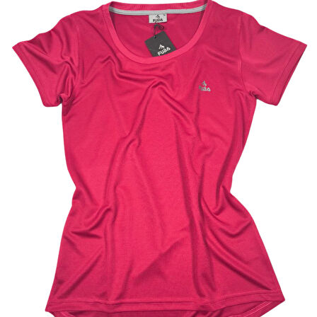 FUBA KADIN 0 YAKA TİŞÖRT MÜRDÜN