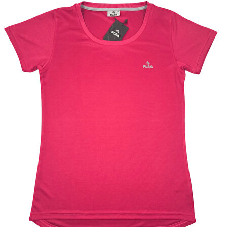 FUBA KADIN 0 YAKA TİŞÖRT MÜRDÜN