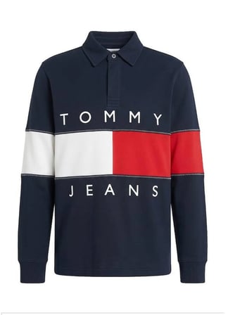 Tommy Jeans Dik Yaka Yarım Fermuarlı Sweatshirt