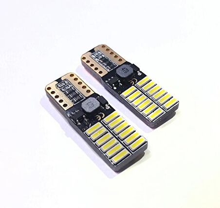 FEMEX T10-24Ledli Yassı Dipsiz Led Ampul Canbus Ultra Parlak 300Lmn