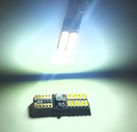 FEMEX T10-24Ledli Yassı Dipsiz Led Ampul Canbus Ultra Parlak 300Lmn