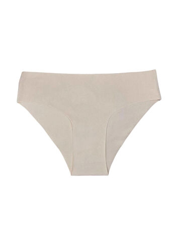 Kadın 3'lü Dikişsiz Lazer Kesim Iz Yapmaz Likralı Bikini Slip Külot