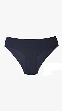 Kadın 3'lü Dikişsiz Lazer Kesim Iz Yapmaz Likralı Bikini Slip Külot