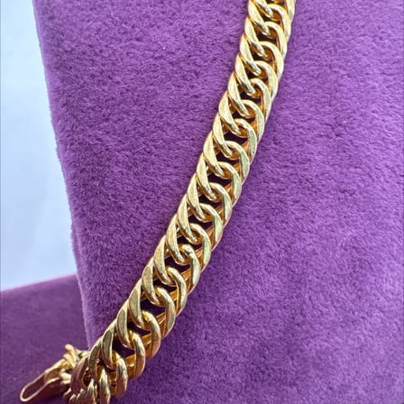 22 Ayar Altın Bileklik kartiyel bileklik 6.40gr 19.5 CM Kadın Hediye
