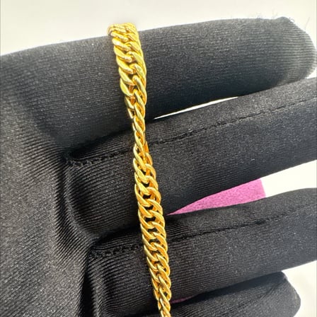 22 Ayar Altın Bileklik kartiyel bileklik 6.40gr 19.5 CM Kadın Hediye