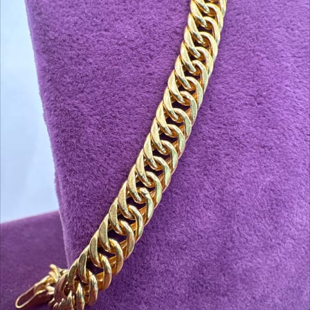22 Ayar Altın Bileklik kartiyel bileklik 6.40gr 19.5 CM Kadın Hediye