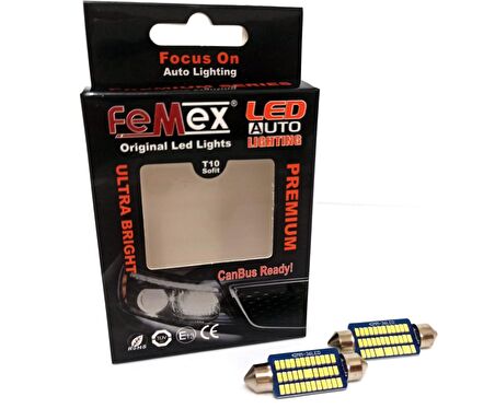 FEMEX Premium 4014 Chipset 21smd Sofit Led Ampul 41mm