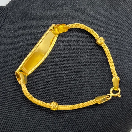 Örgülü Çocuk Altın Takı 22 Ayar 3.03gr 14 cm Hediye