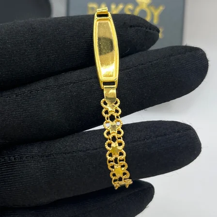 Kelebek Çocuk Altın Takı 22 Ayar 3.52gr 15 cm Hediye