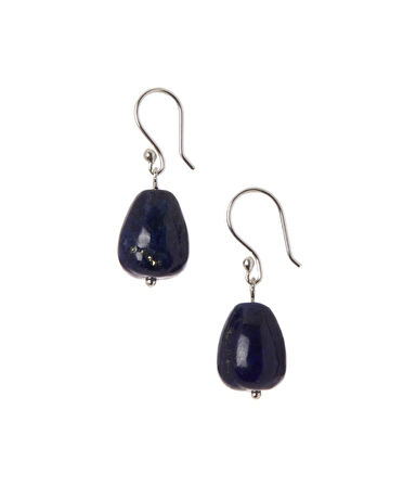 STONEAGE Bayan Gümüş Küpe Lapis Lazuli Sevgiliye Hediye