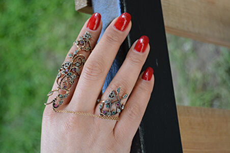 STONEAGE Ayarlanabilir Yüzük Şahmaran Kadın İçin