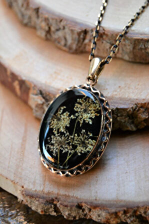 STONEAGE JEWELLERY Kuru Çiçek Kadın Kolye