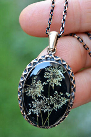 STONEAGE JEWELLERY Kuru Çiçek Kadın Kolye