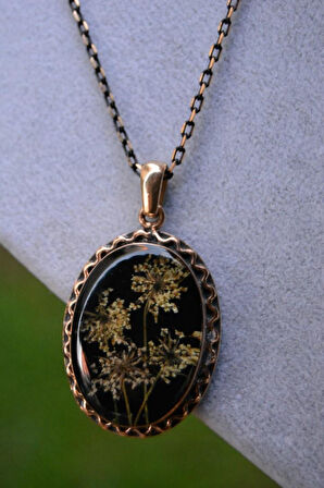 STONEAGE JEWELLERY Kuru Çiçek Kadın Kolye