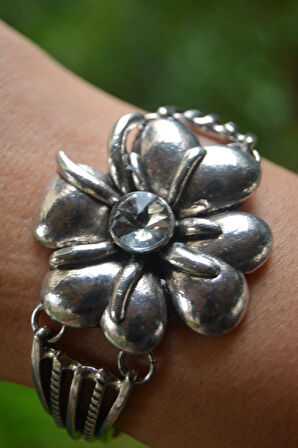 STONEAGE Hint Gümüşü Bileklik