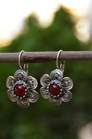 STONEAGE JEWELLERY Gümüş Kaplama Küpe