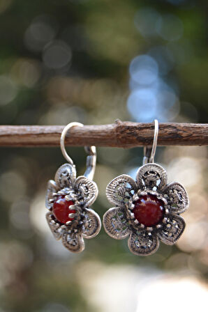 STONEAGE JEWELLERY Gümüş Kaplama Küpe