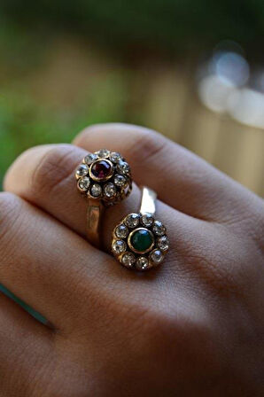 STONEAGE Papatya Ayarlanabilir Kadın Yüzük