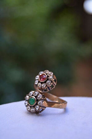 STONEAGE Papatya Ayarlanabilir Kadın Yüzük