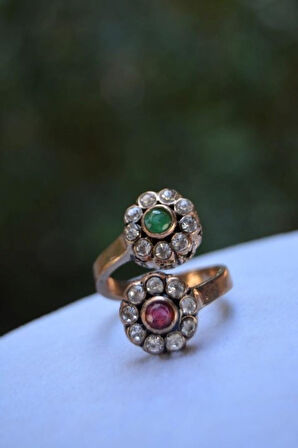 STONEAGE Papatya Ayarlanabilir Kadın Yüzük