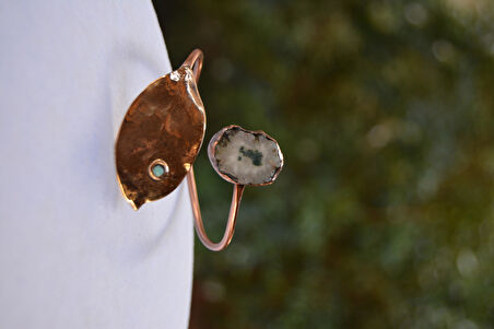 STONEAGE JEWELLERY Kalsit Taşlı Tasarım Bileklik