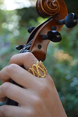 STONEAGE Özel Tasarım Ayarlanabilir Kadın Yüzük