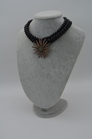 STONEAGE Kadın Güneş Kolye Özel Tasarım