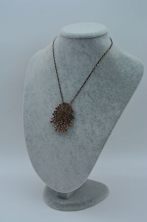 STONEAGE Zirkon Taşlı Broş Hem Broş Hem Kolye Olarak Kullanılır