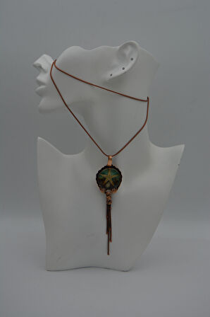 STONEAGE GERÇEK DENİZYILDIZI ÖZEL TASARIM KOLYE