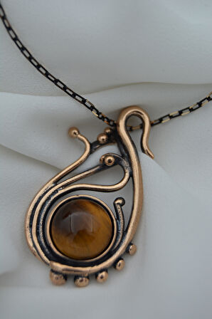 STONEAGE KAPLANGÖZÜ TAŞLI ÖZEL TASARIM KOLYE