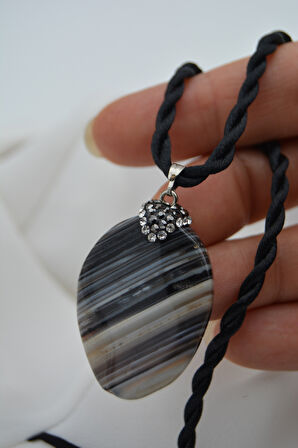 STONEAGE DANTELLİ AKİK KOLYE