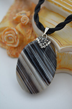 STONEAGE DANTELLİ AKİK KOLYE