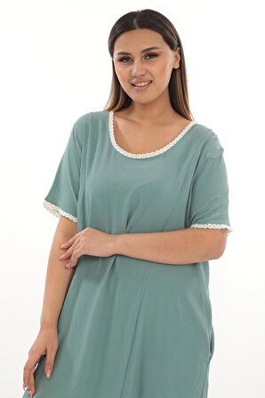 Cepli Yazlık Beden Elbise F10-2371