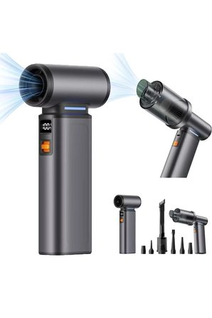 F1 Violent Turbo Jet Fan 130000rpm Ultra Güçlü Motor Güçlü Vakum 4000mAh Mini Araç Süpürgesi