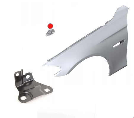 BMW - ÇAMURLUK BAĞLANTI SACI ORTA SOL F10 2010-