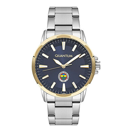 Quantum F1069.290 Fenerbahçe Taraftar Kol Saati | 46 mm, Çelik Kasa, Resmi Lisanslı
