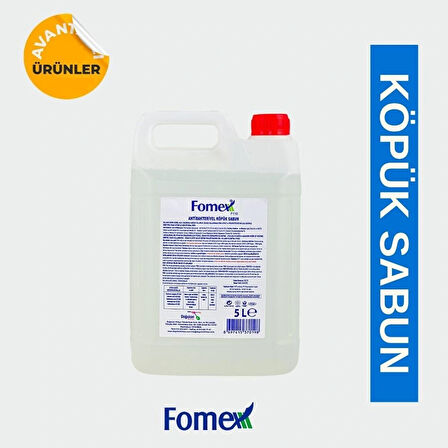 F110 Antibakteriyel Köpük Sabun pH 5.5 5Kg