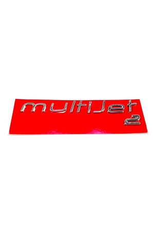 Fıat Egea Multijet 2 Bagaj Yazısı (122mm-25mm)