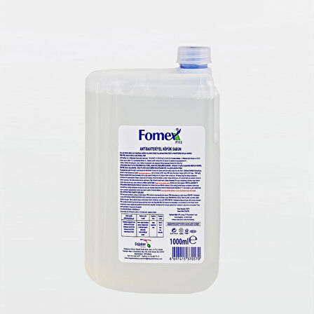 F113 Antibakteriyel Köpük Sabun pH 5.5 1000 ml