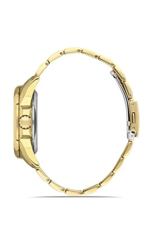 Sarı Çelik Kordon Erkek Kol Saati F11323A-B