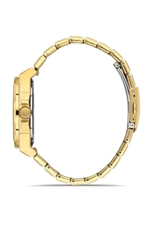 Sarı Çelik Kordon Erkek Kol Saati F11357A-B2