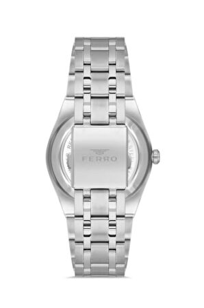 Gümüş Çelik Kordon ERKEK Kol Saati F11474A-A3