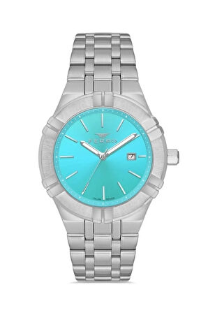 Gümüş Çelik Kordon Erkek Kol Saati F11484A-A6