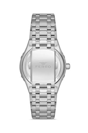 Gümüş Çelik Kordon Erkek Kol Saati F11484A-A6