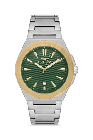 Gümüş Çelik Kordon ERKEK Kol Saati F11498AWT-A6