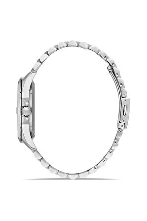 Gümüş Çelik Kordon Erkek Kol Saati F11541AWT-A15