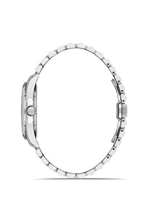 Gümüş Çelik Kordon Erkek Kol Saati F11567AWT-A