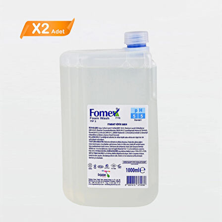 F116 Köpük Sabun 1000 ml Standart 2 Adet